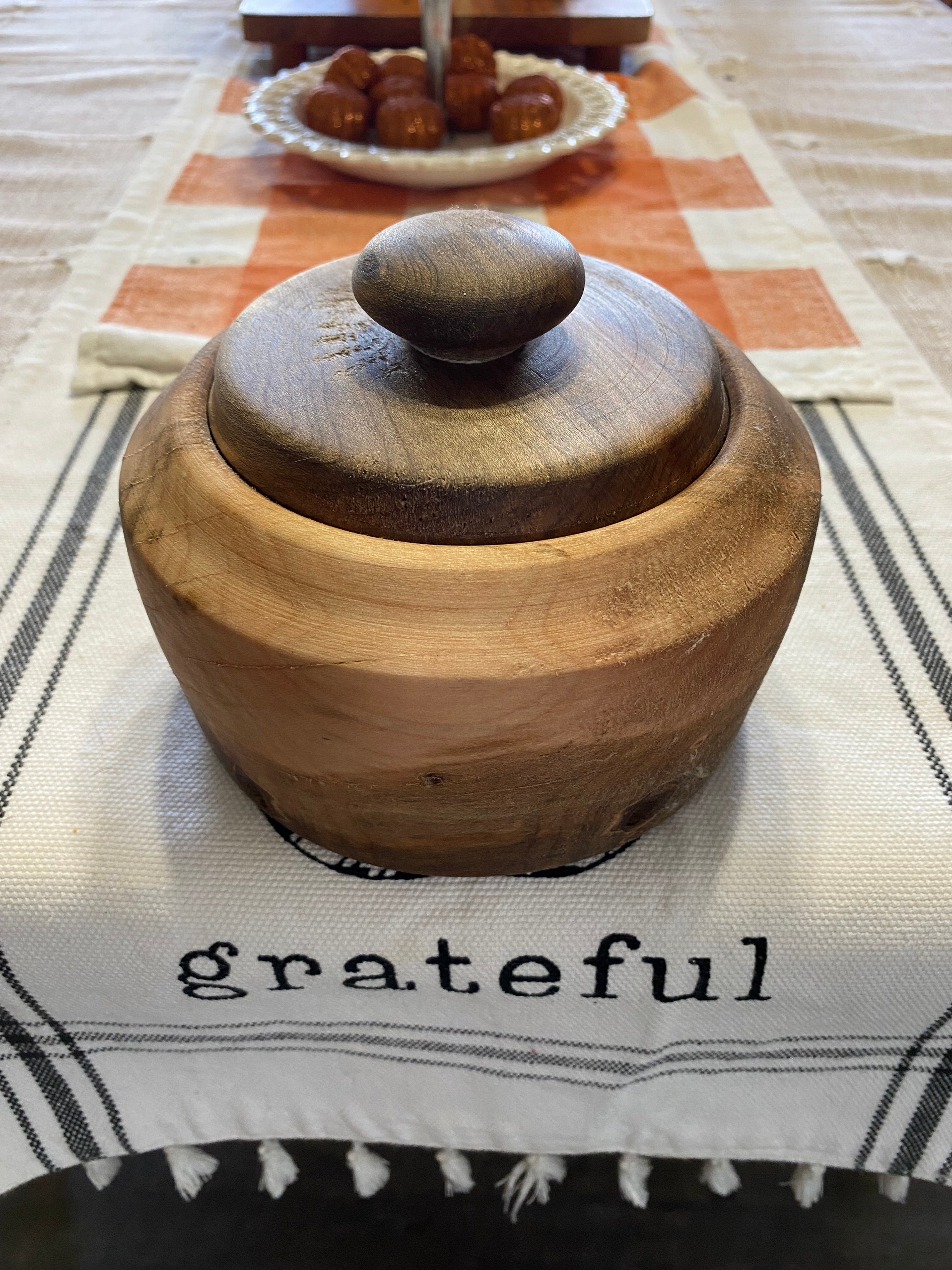 Sweetgum Lidded Container