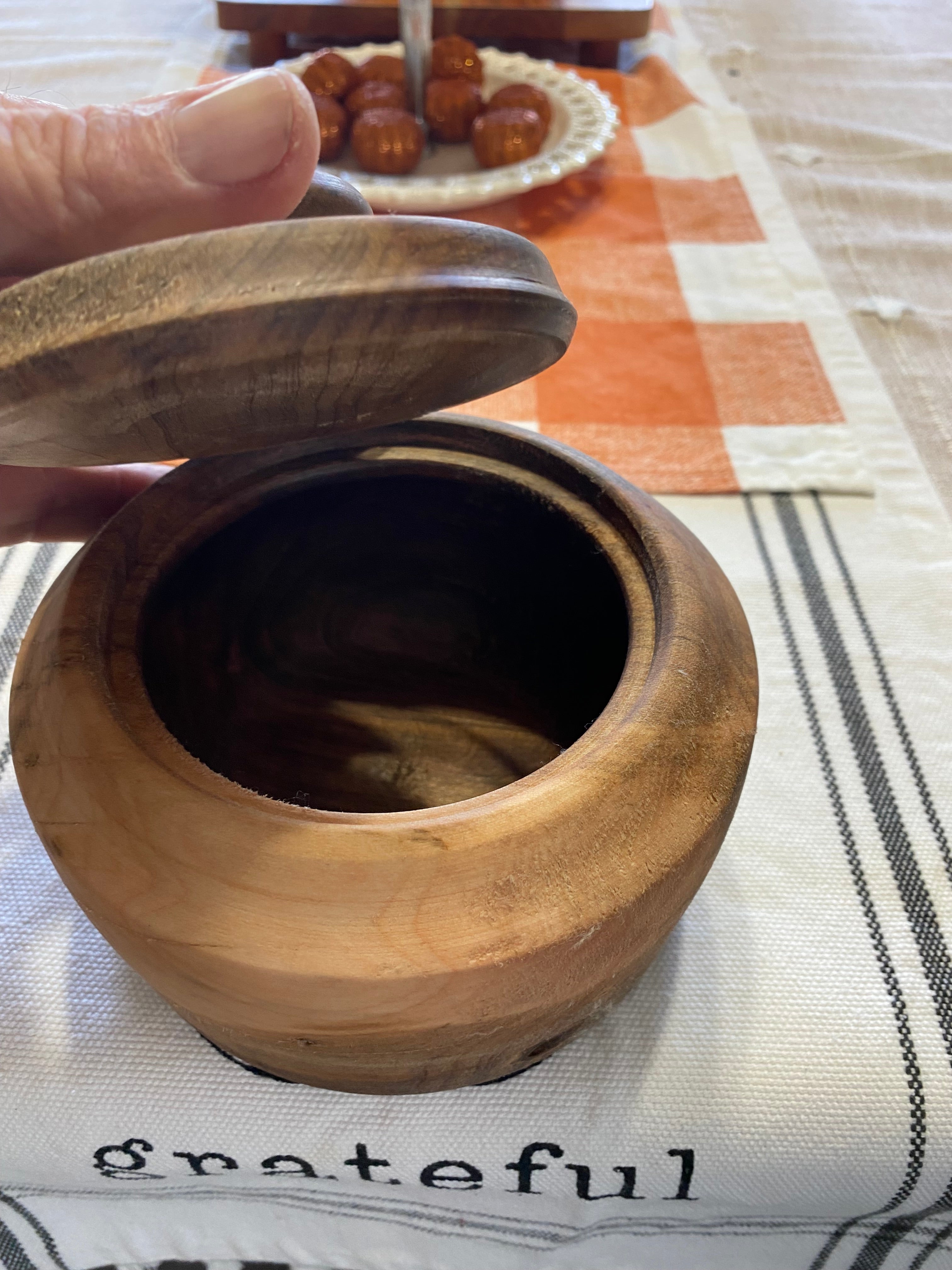 Sweetgum Lidded Container